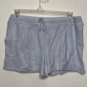 Soma Cozy Sleep Striped Shorts Size M